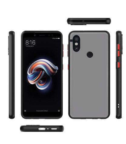 Redmi Note 5 Pro Matte back cover in black by Pikkme – photo 2