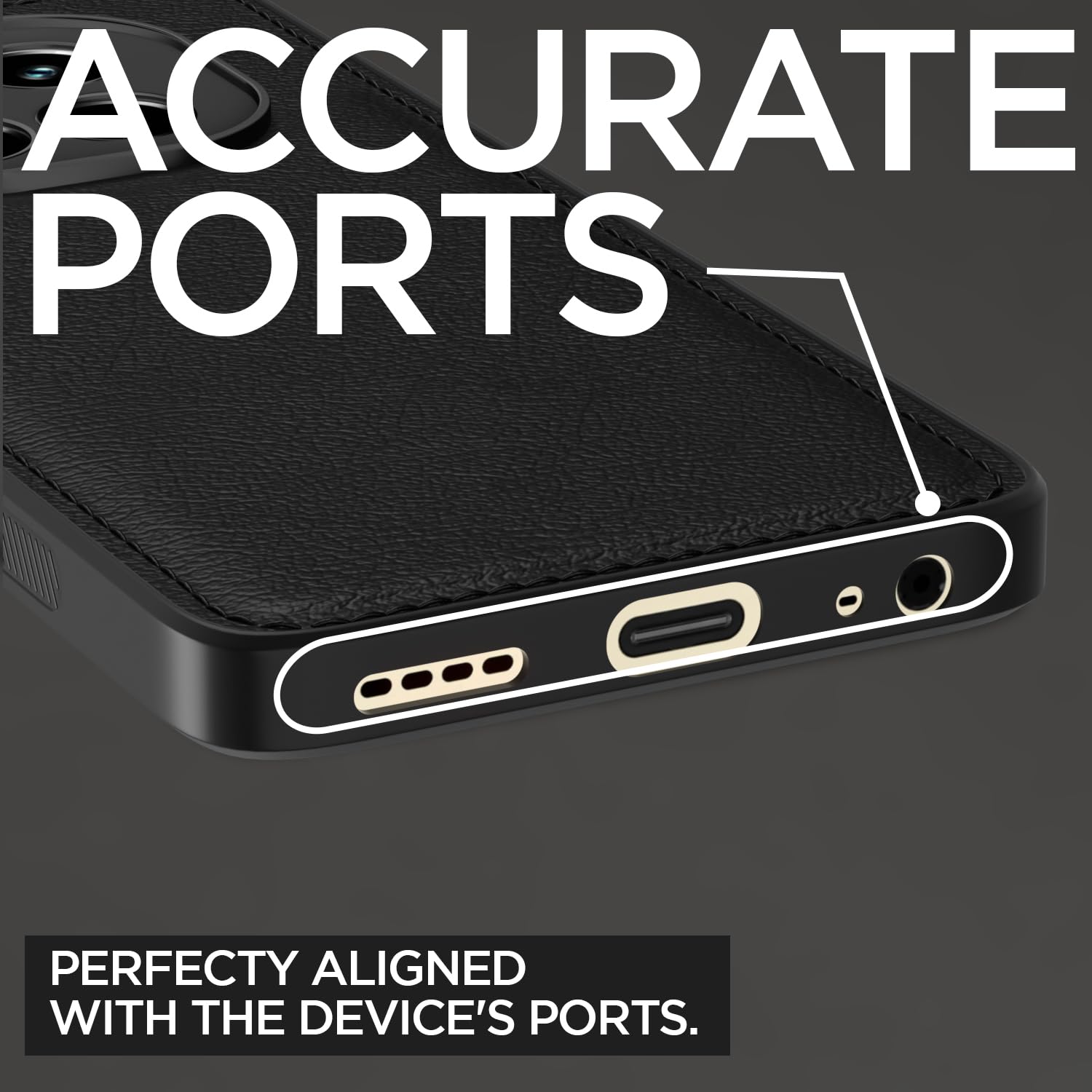 Pikkme Realme C63 5G black mobile cover – photo 4