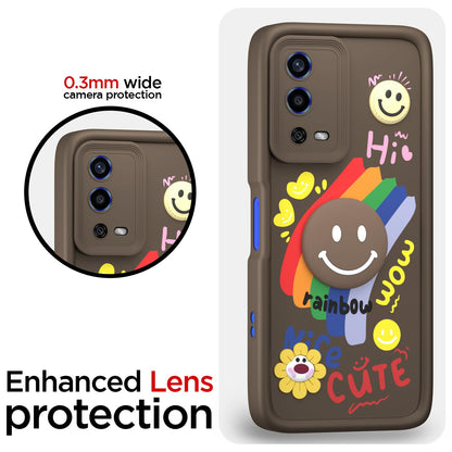 Oppo A55 mobile cover in brown by Pikkme – photo 5