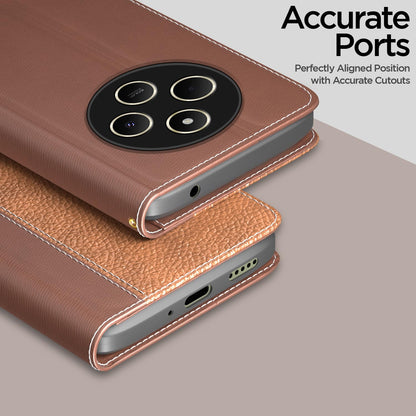Poco M7 5G Wallet wallet flip cover in tan by Pikkme – photo 2