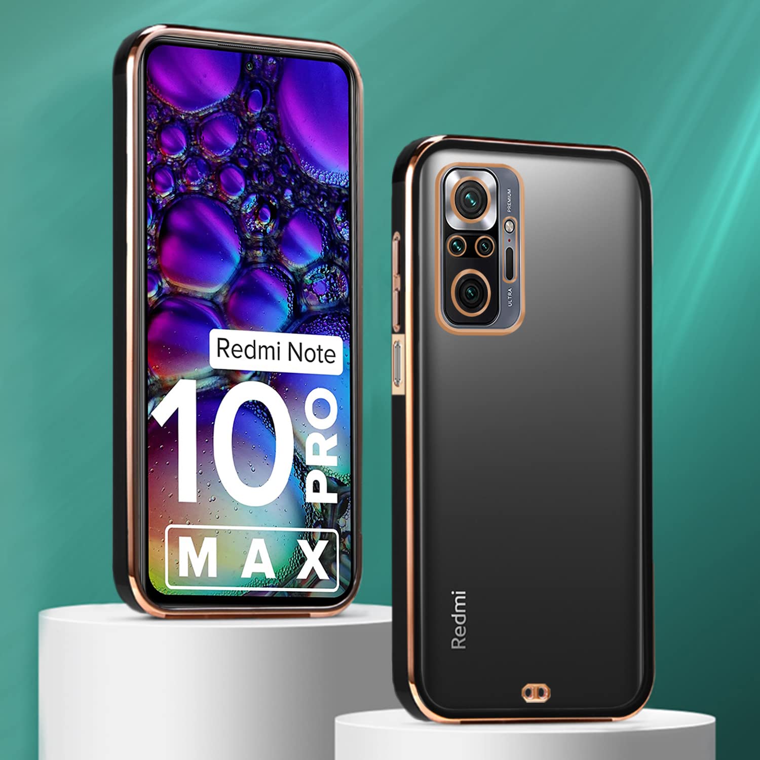 Black mobile cover for Redmi Note 10 Pro/Note 10 Pro Max – Pikkme – photo 3