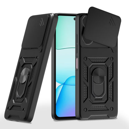 Black mobile back cover for Redmi 13/Poco M6 Plus 5G – Pikkme
