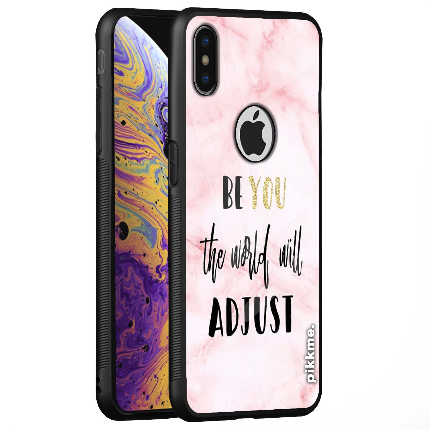 Pikkme iPhone X/XS Hybrid mobile cover