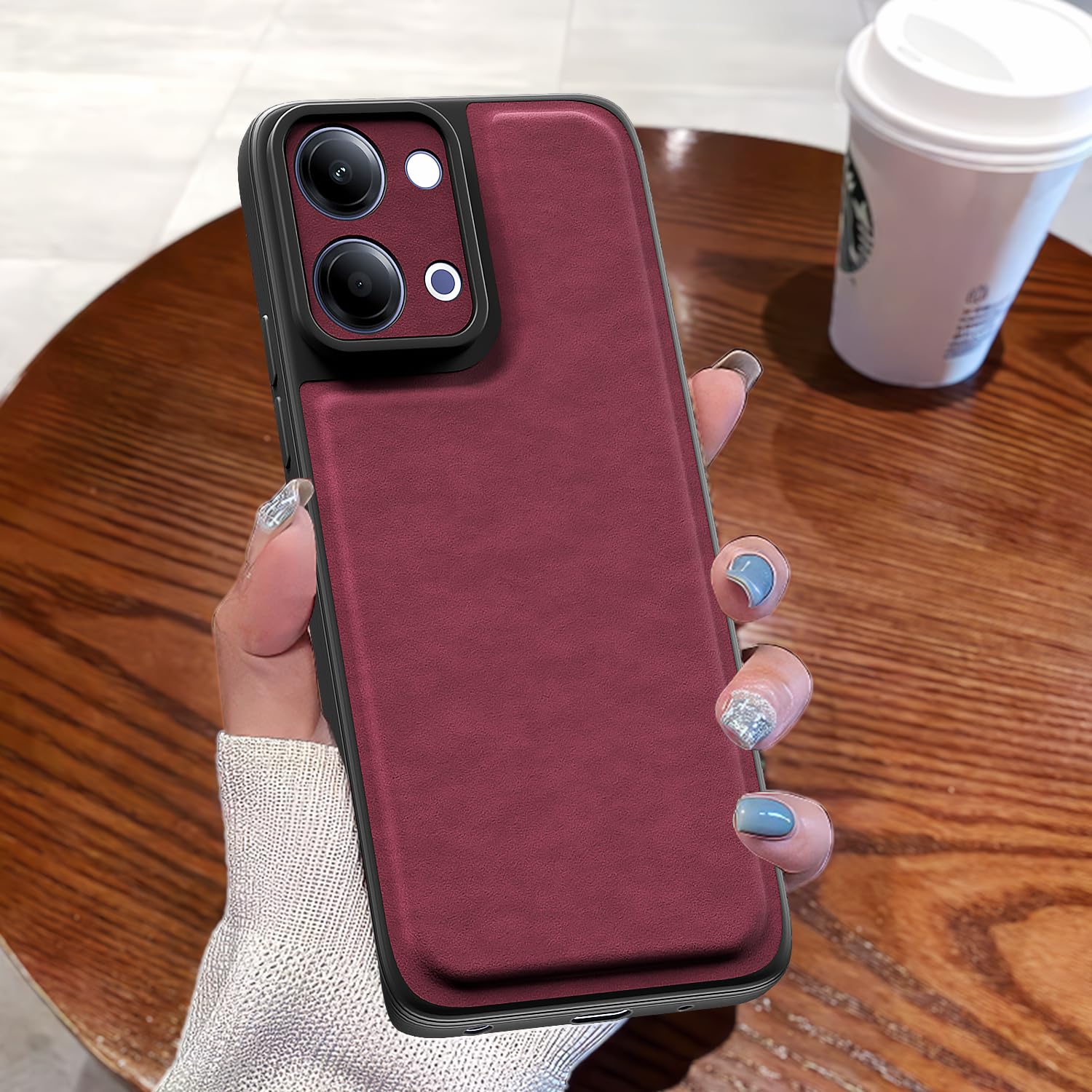 Pikkme Vivo Y11/T5 Lite 5G Leather purple mobile cover – photo 7