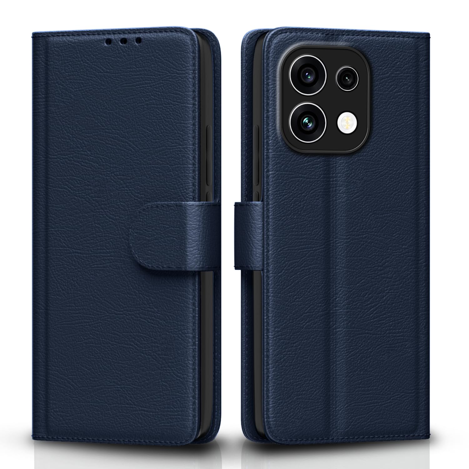 Oppo Reno 16c 5G Wallet wallet flip cover in blue by Pikkme