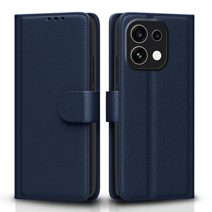 Oppo Reno 16c 5G Wallet wallet flip cover in blue by Pikkme