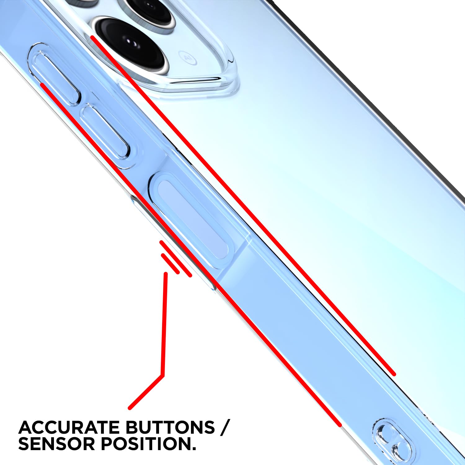 Pikkme transparent phone cover for Redmi 12 4G – photo 6