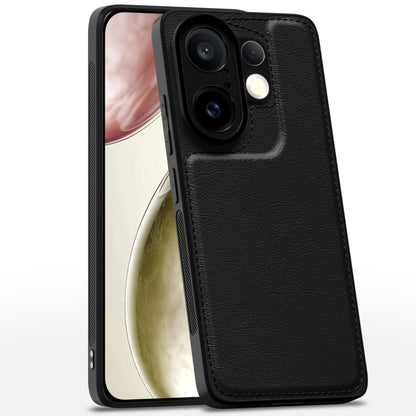 Pikkme black mobile back cover for Vivo X200 FE 5G