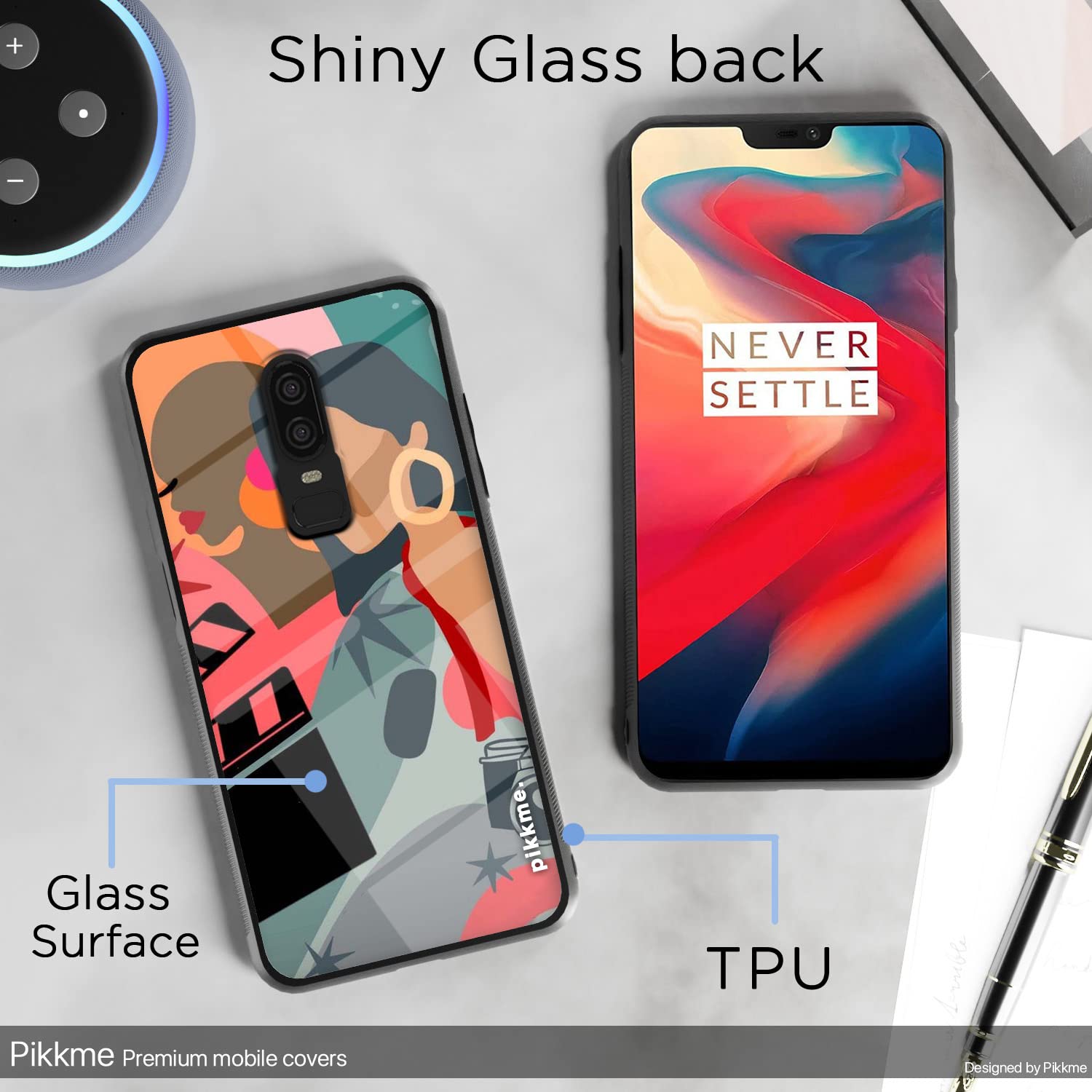 Hybrid Mobile back cover for OnePlus 6 – Pikkme – photo 3