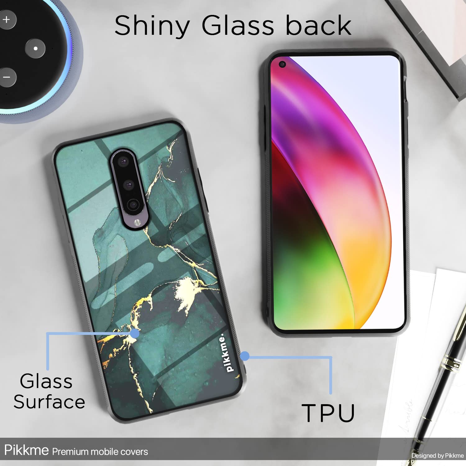 Pikkme OnePlus 8 Hybrid mobile back cover – photo 3