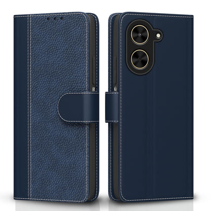 Poco C71/Redmi A5 Wallet flip cover in blue by Pikkme