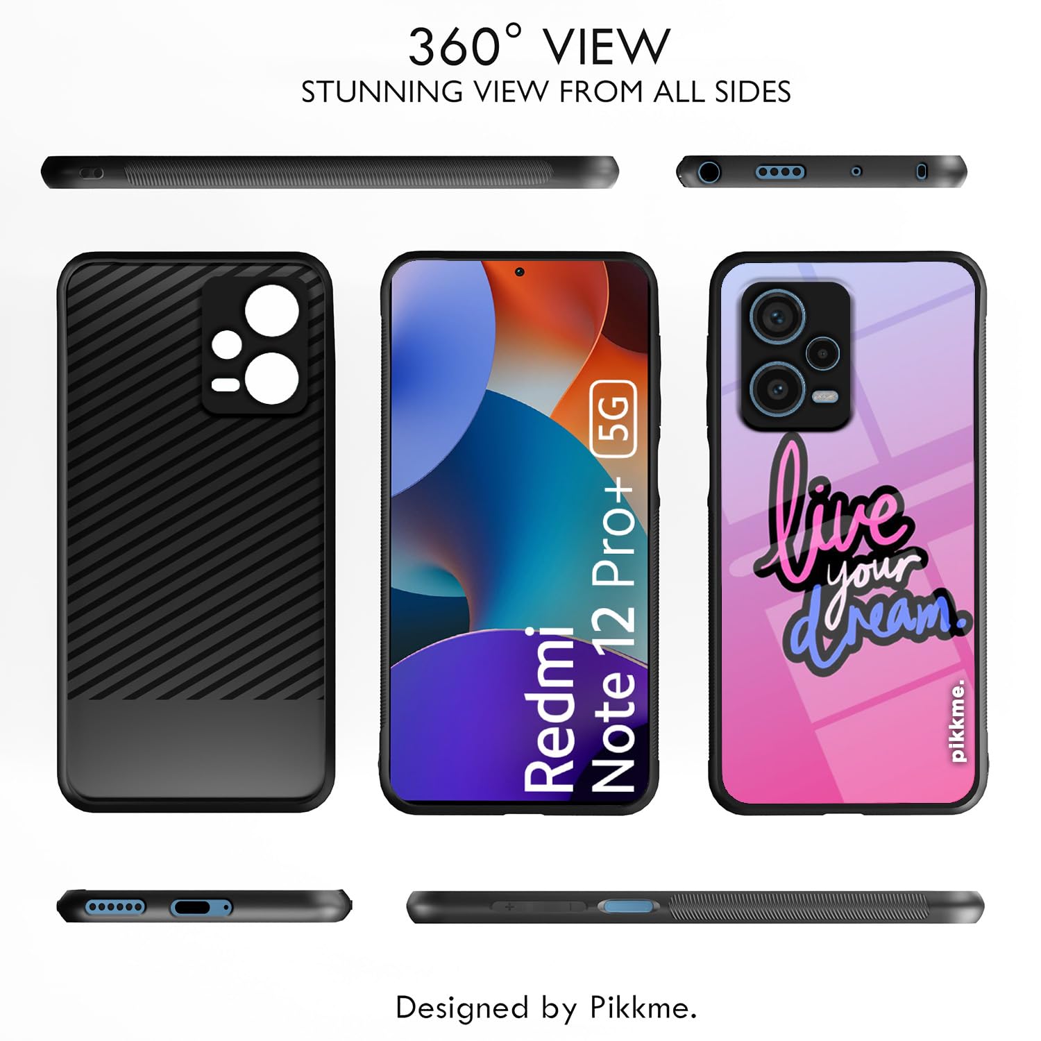 Pikkme mobile back cover for Redmi Note 12 Pro Plus 5G – photo 2