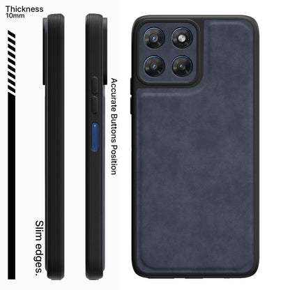 Blue Leather phone cover for Moto G37 5G – Pikkme – photo 3