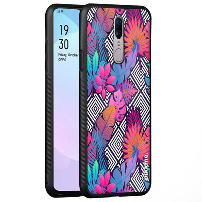 Pikkme Flower mobile back cover for Oppo F11