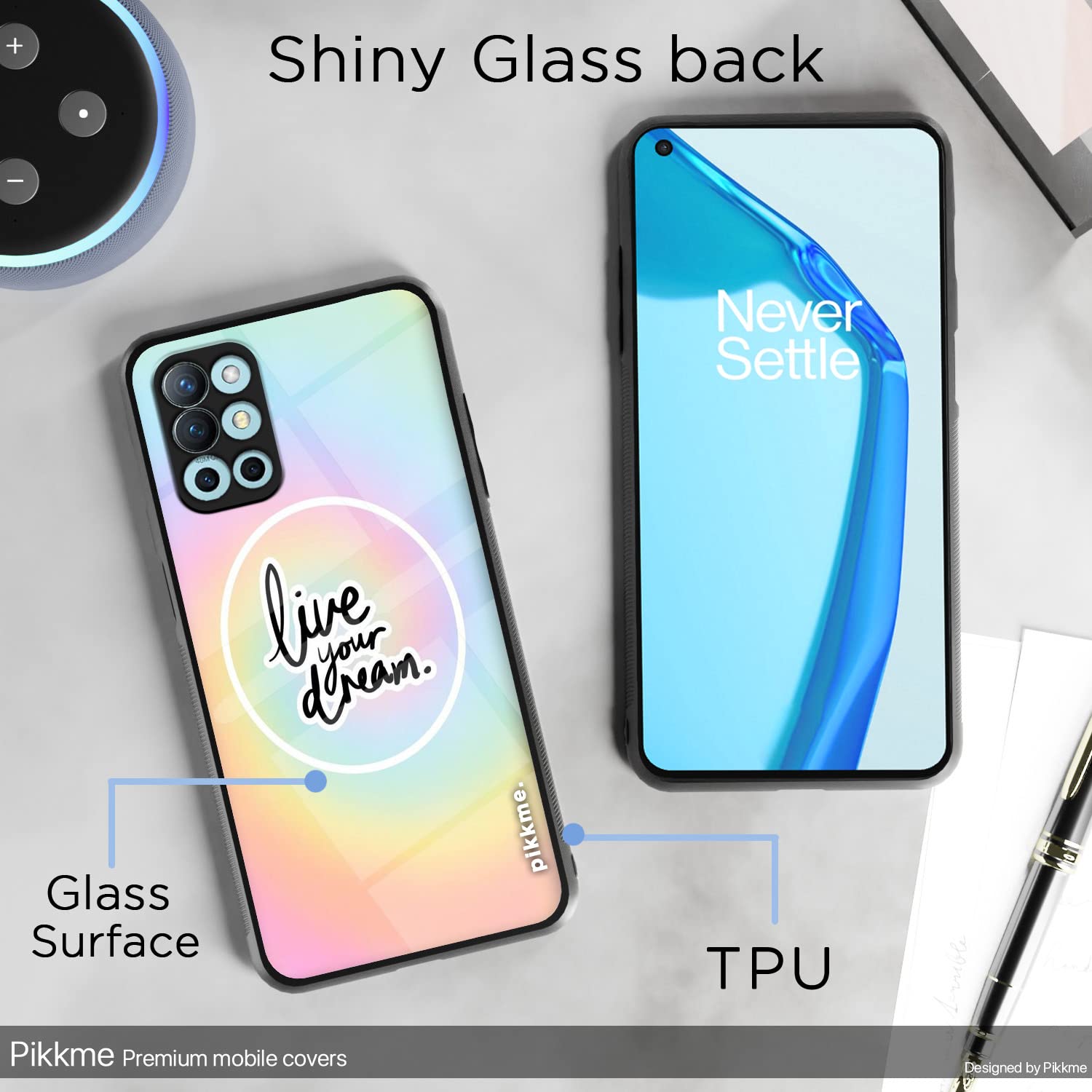 OnePlus 8T Hybrid back cover by Pikkme – photo 2