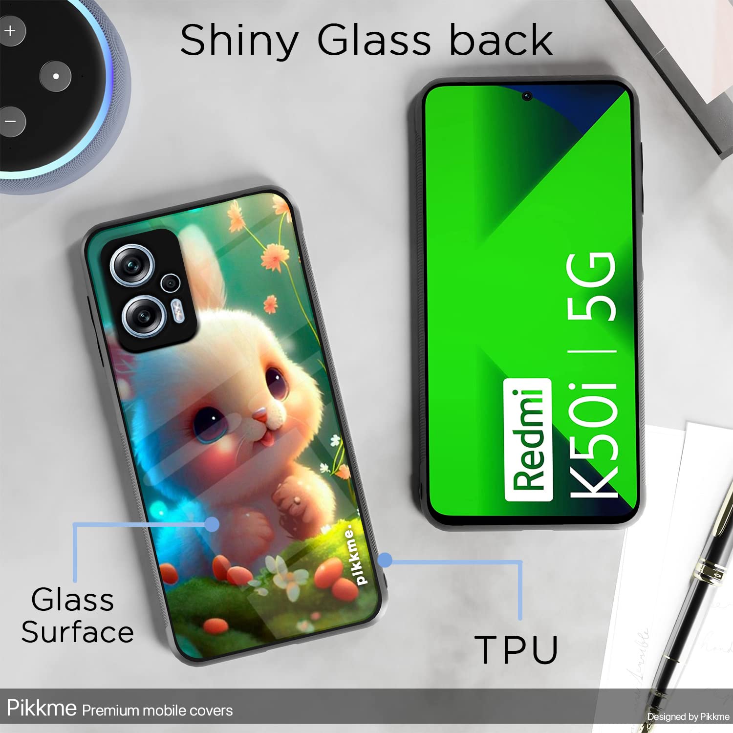 Redmi K50i 5G back cover by Pikkme – photo 3