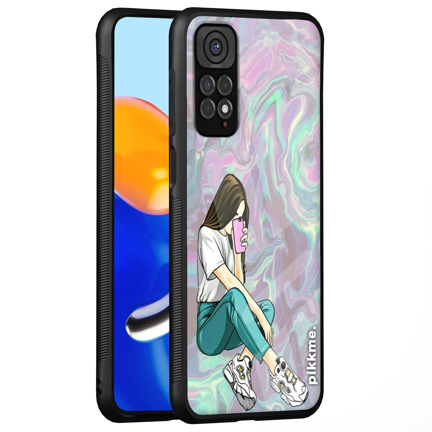 Pikkme back cover for Redmi Note 11/Note 11s