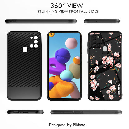 Samsung A21s Flower phone cover by Pikkme – photo 2