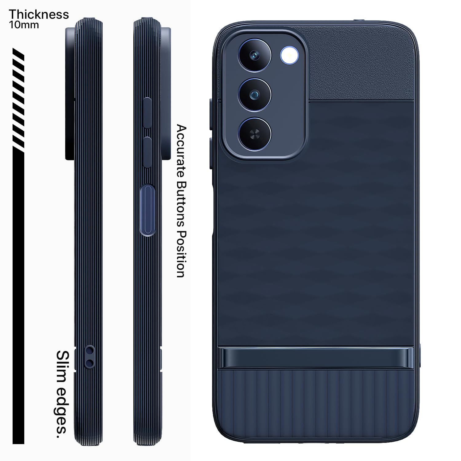 Pikkme blue phone cover for Realme P4 Lite 5G – photo 3