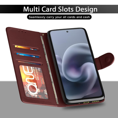 Pikkme brown flip cover for Moto G86 Power 5G – photo 5