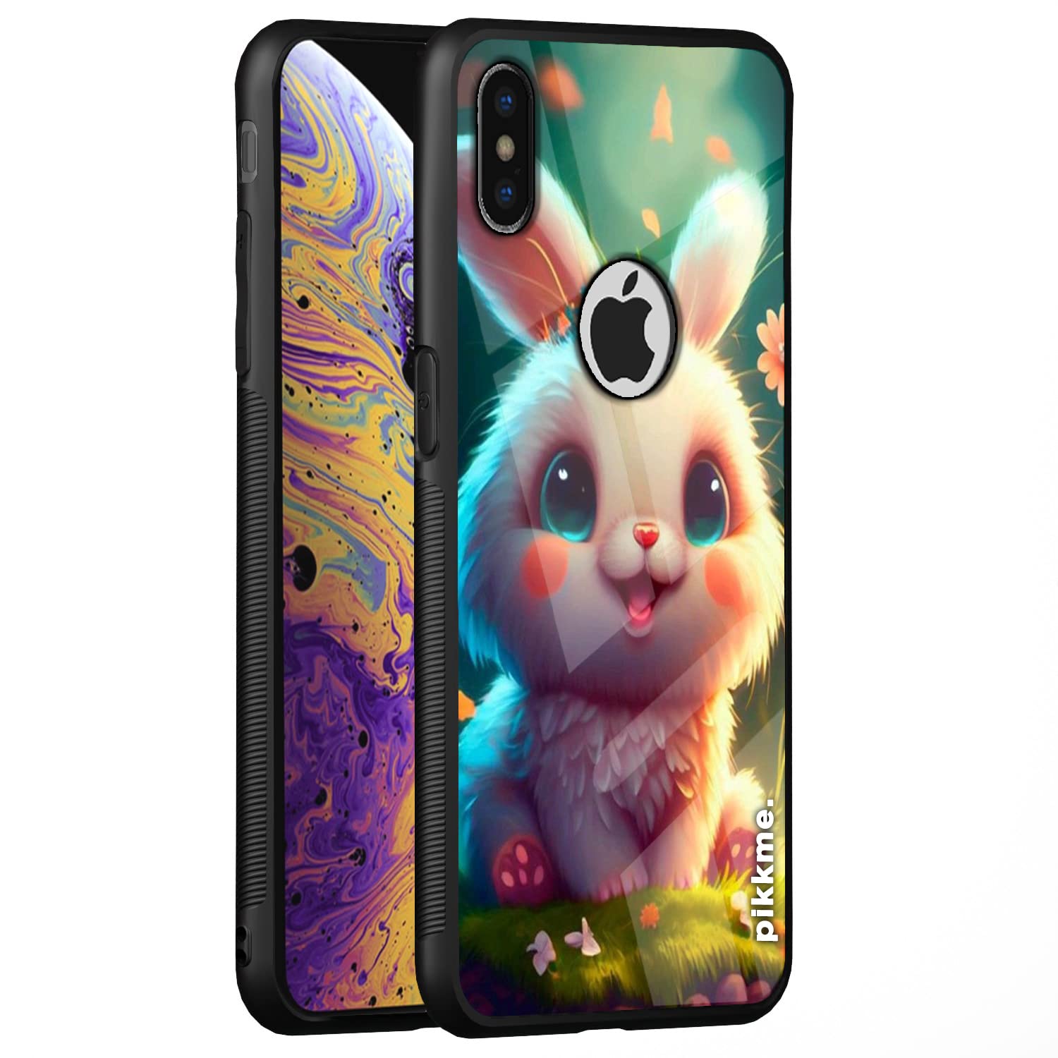 Pikkme Hybrid mobile back cover for iPhone X/XS