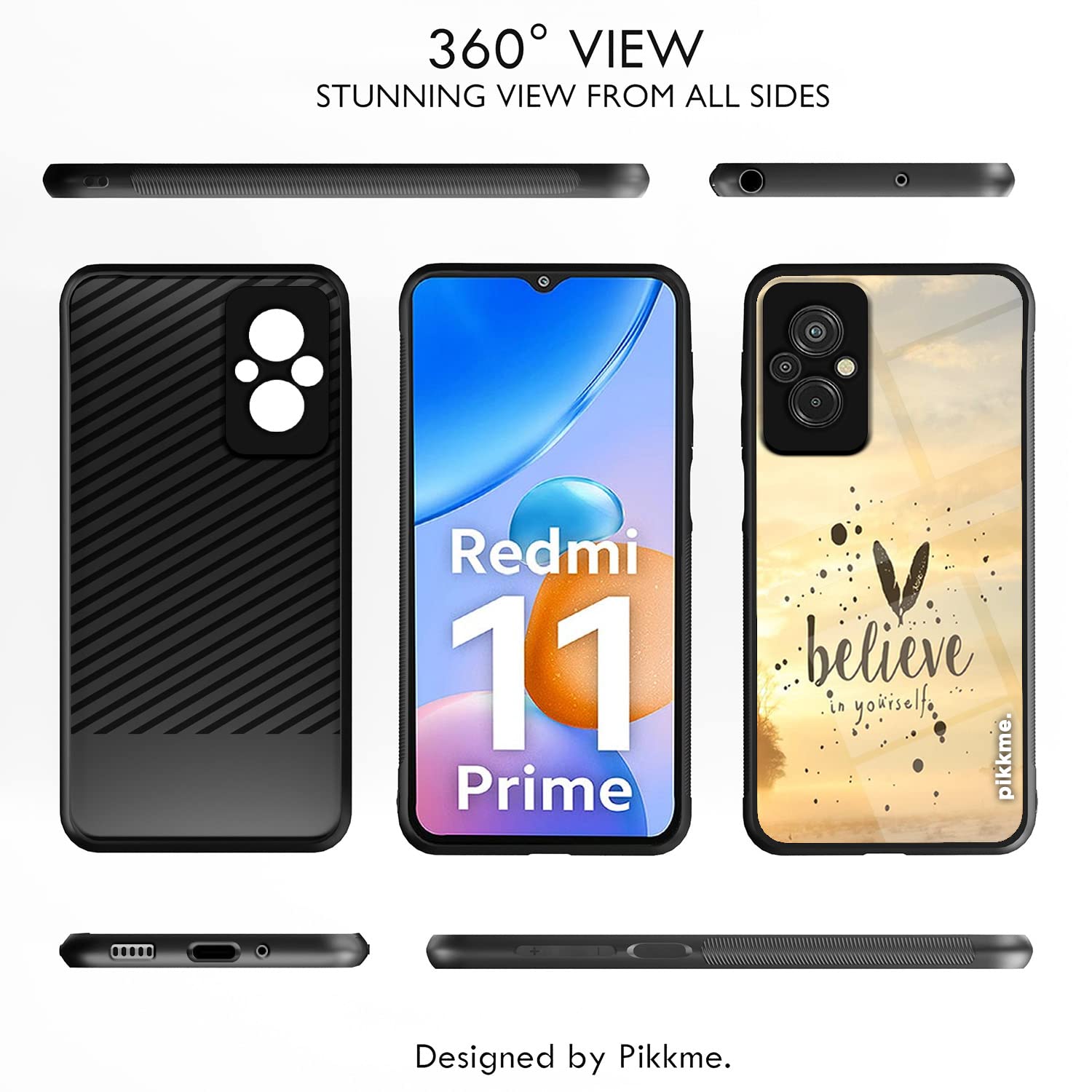 Pikkme Redmi 11 Prime 4G mobile back cover – photo 2