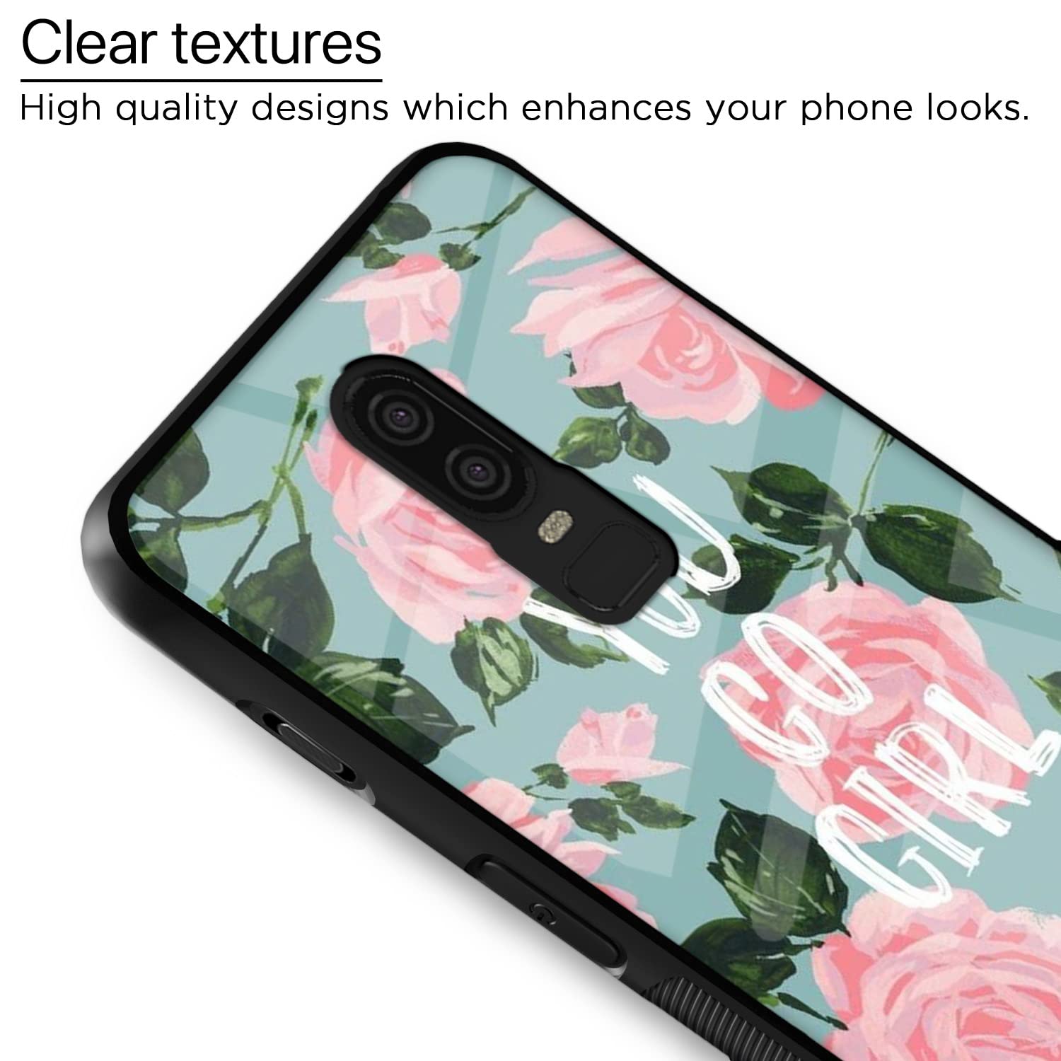 Pikkme Flower back cover for OnePlus 6 – photo 4