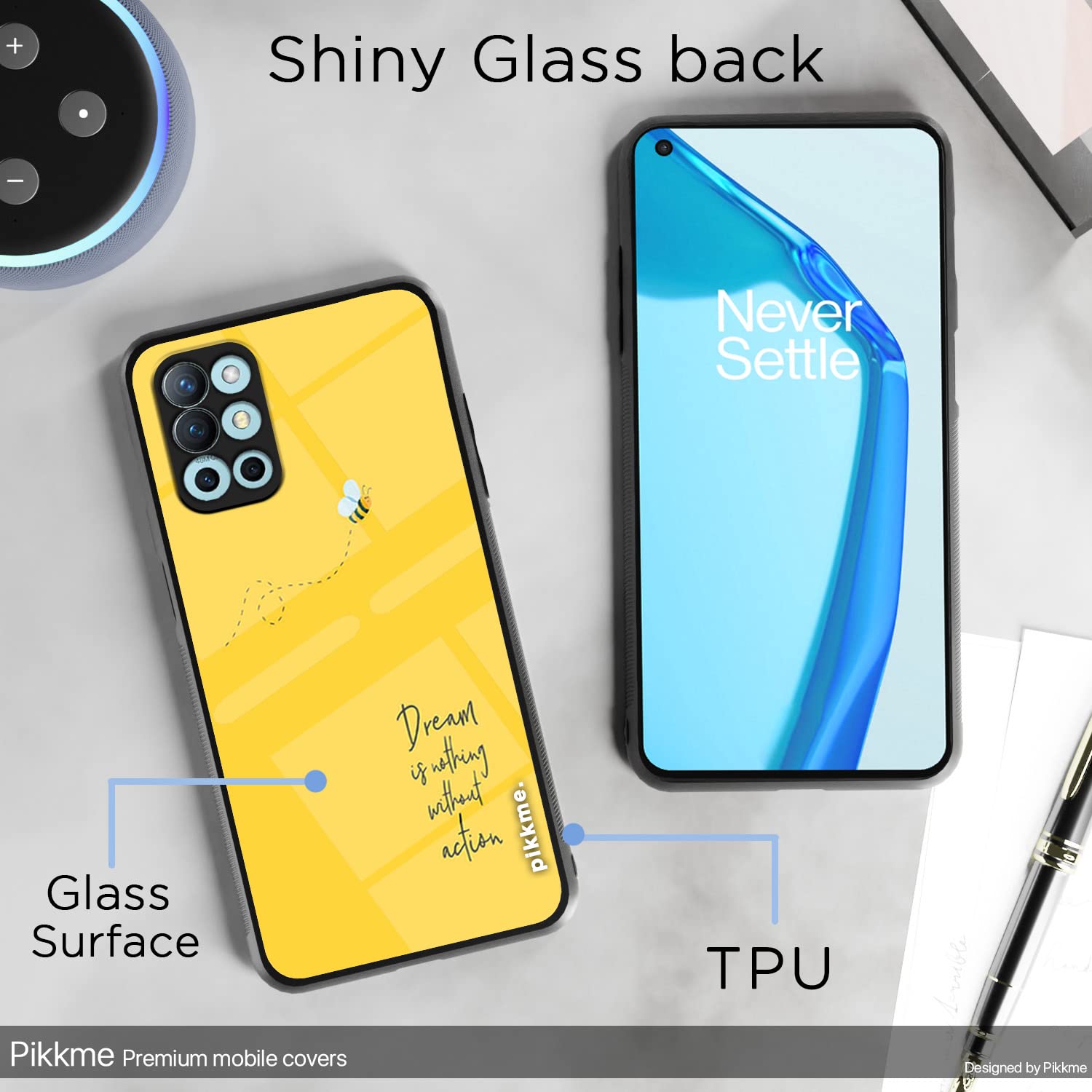 OnePlus 8T Hybrid mobile back cover by Pikkme – photo 3