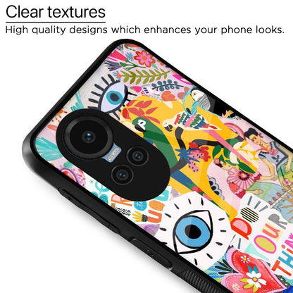 Flower Mobile back cover for Oppo Reno 10 5G – Pikkme – photo 4