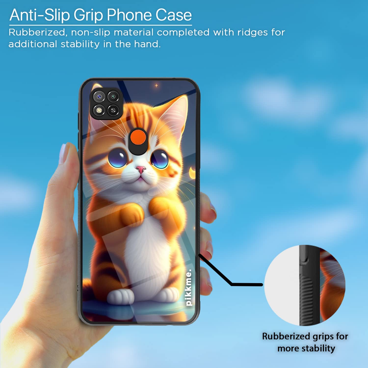 Pikkme Cat back cover for Redmi 10A/9, Poco C31 – photo 5