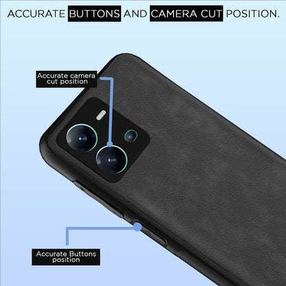 Pikkme Vivo V25 5G Leather grey mobile cover – photo 6