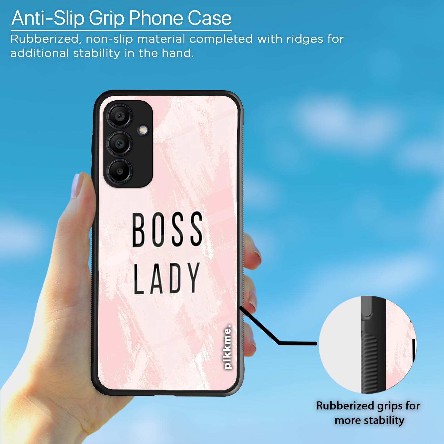 Pikkme Samsung A15 5G Hybrid mobile back cover – photo 5
