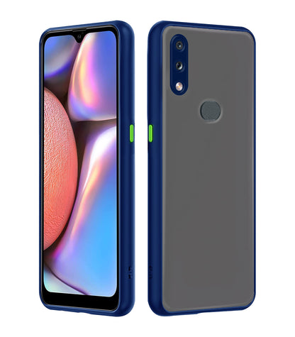 Pikkme Samsung A10s Hybrid blue phone cover