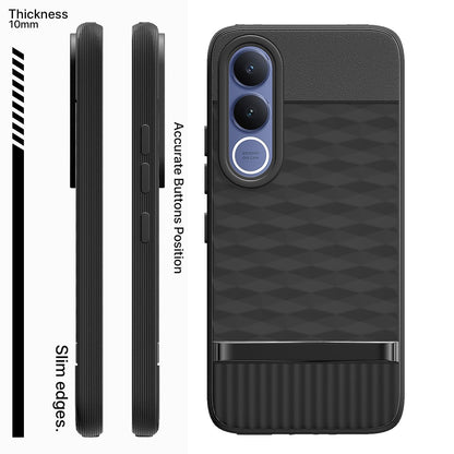 Vivo V70 FE 5G Silicone phone cover in black by Pikkme – photo 3