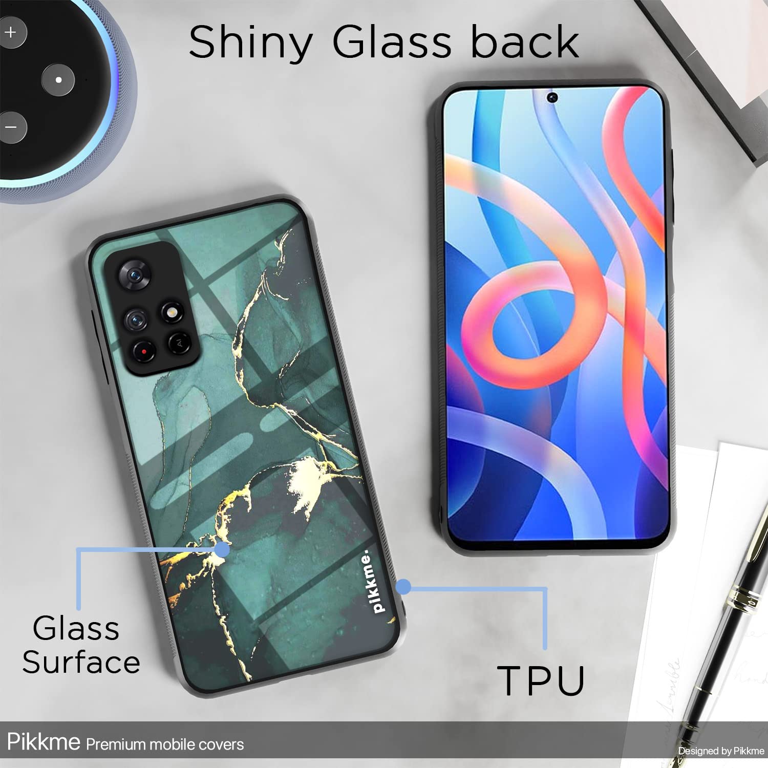 Pikkme Redmi Note 11T/Poco M4 Pro 5G Hybrid back cover – photo 3