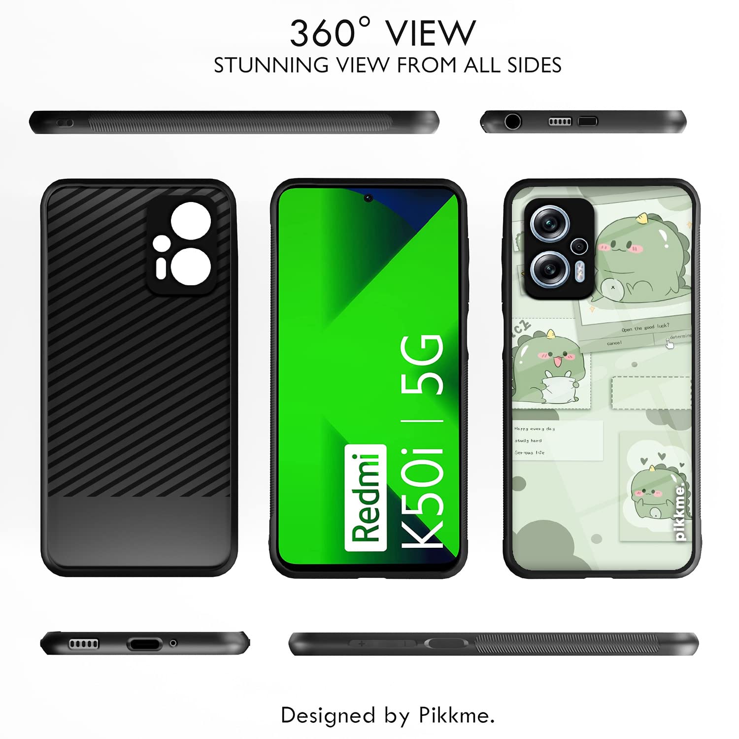 Pikkme Redmi K50i 5G mobile back cover – photo 2