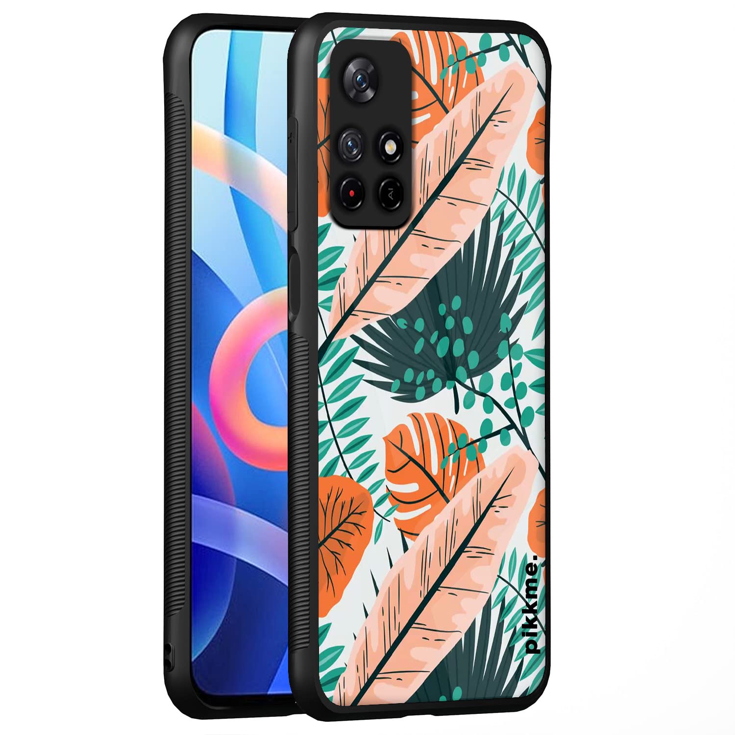 Pikkme Redmi Note 11T/Poco M4 Pro 5G Flower phone cover