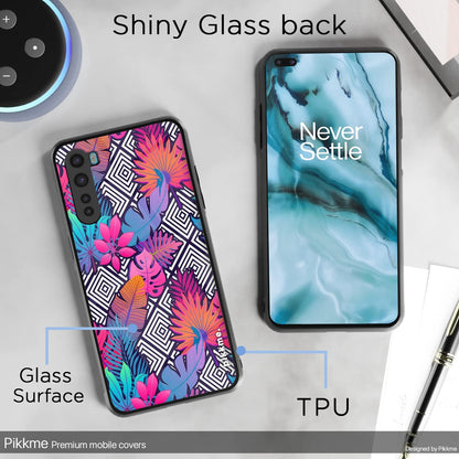 Pikkme Flower mobile back cover for OnePlus Nord – photo 3