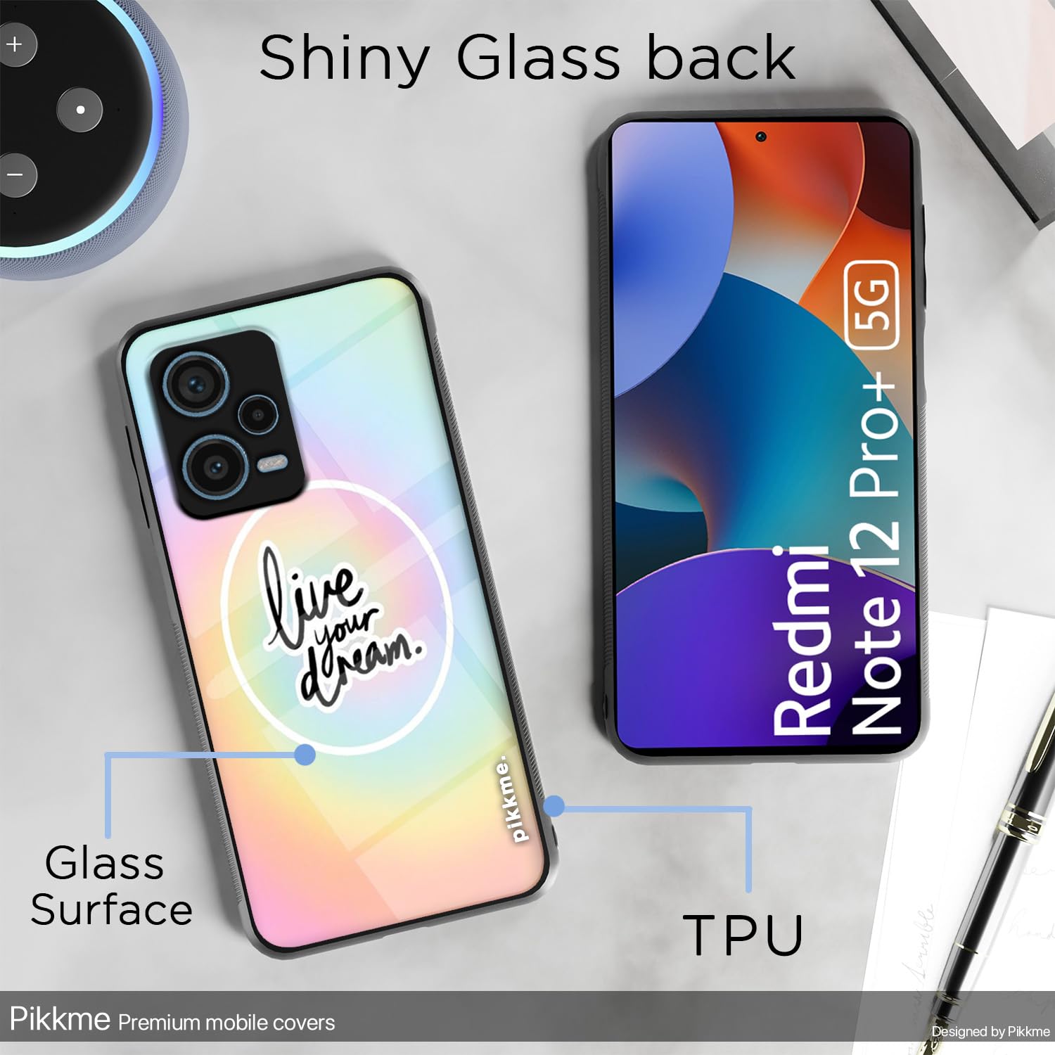 Redmi Note 12 Pro Plus 5G Hybrid back cover by Pikkme – photo 3
