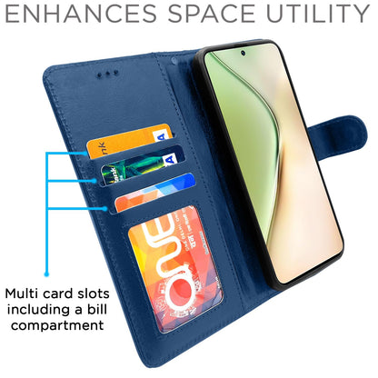 Pikkme blue wallet flip cover for Vivo Y200 5G – photo 2