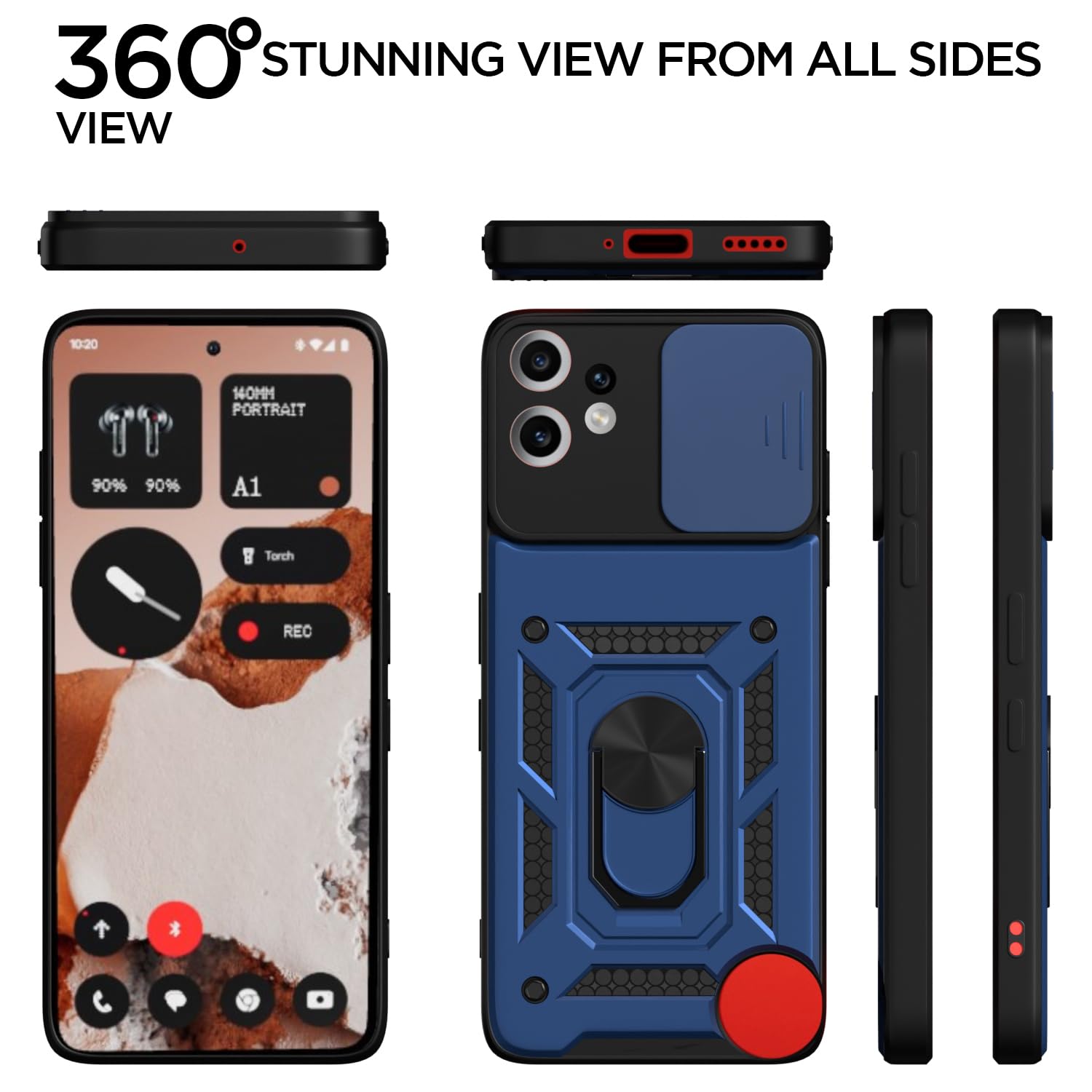 Pikkme blue phone cover for CMF Phone 2 Pro 5G/360 – photo 5