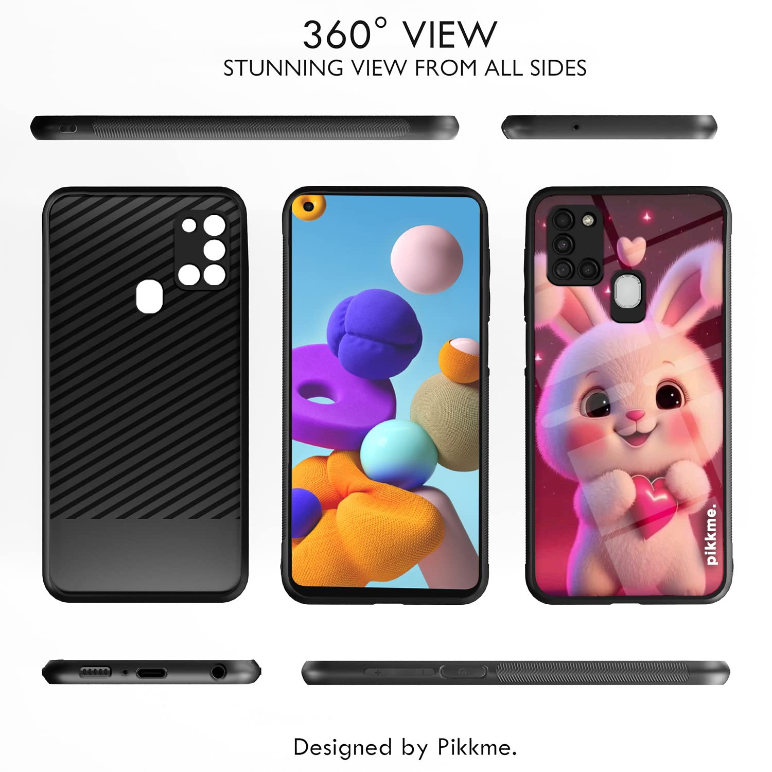 Pikkme Hybrid mobile back cover for Samsung A21s – photo 2