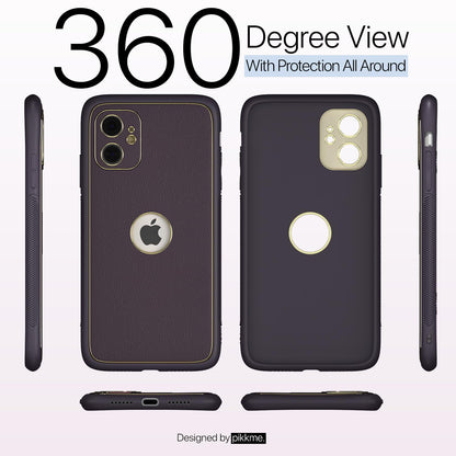 Pikkme iPhone 11 Chrome purple mobile back cover – photo 4