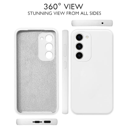 Pikkme white Soft Silicone mobile cover for Samsung S23 Plus 5G – photo 2
