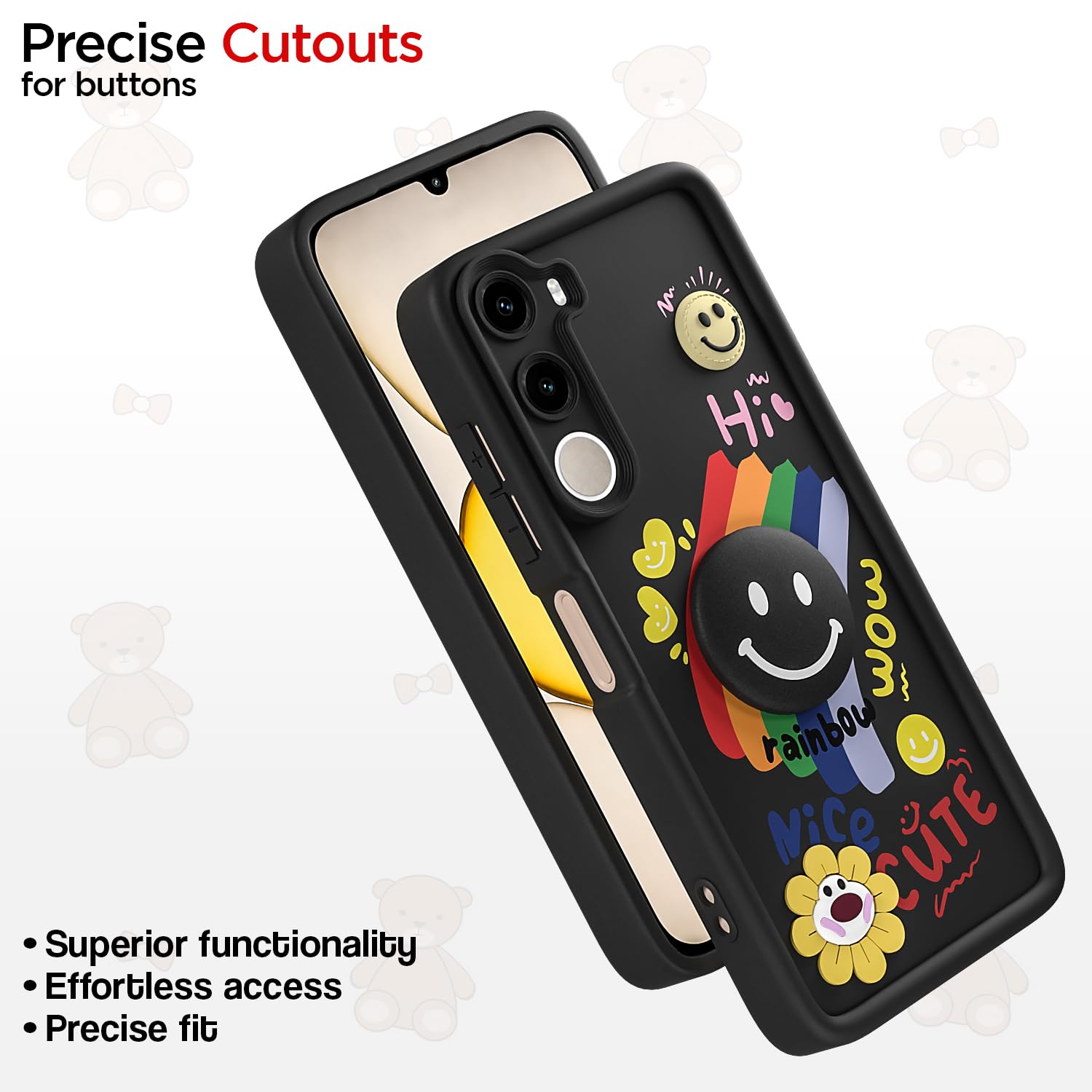 Pikkme black mobile cover for Realme C100x – photo 6