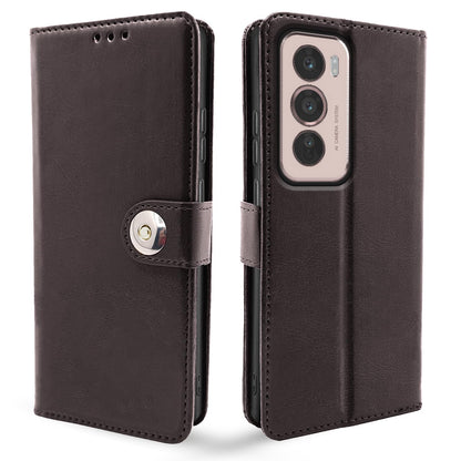 Pikkme coffee flip case for Oppo Reno 12 5G