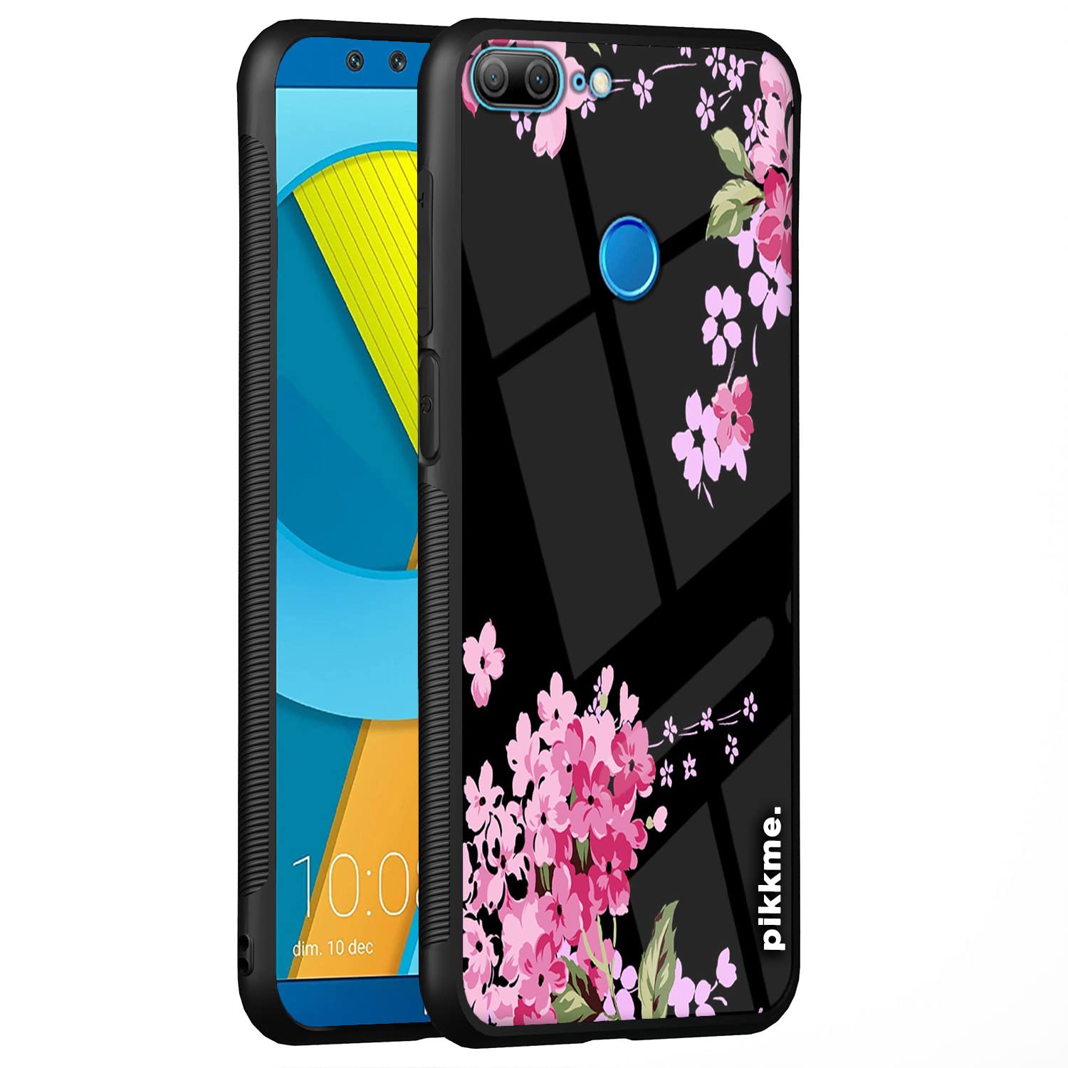 Pikkme Flower mobile back cover for Honor 9 Lite