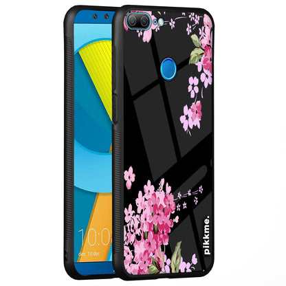 Pikkme Flower mobile back cover for Honor 9 Lite