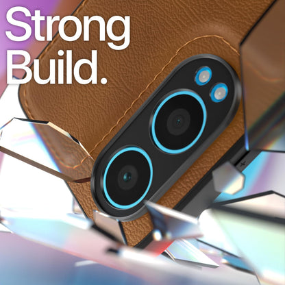 OnePlus Nord CE 4 Lite 5G Leather mobile back cover in brown by Pikkme – photo 5