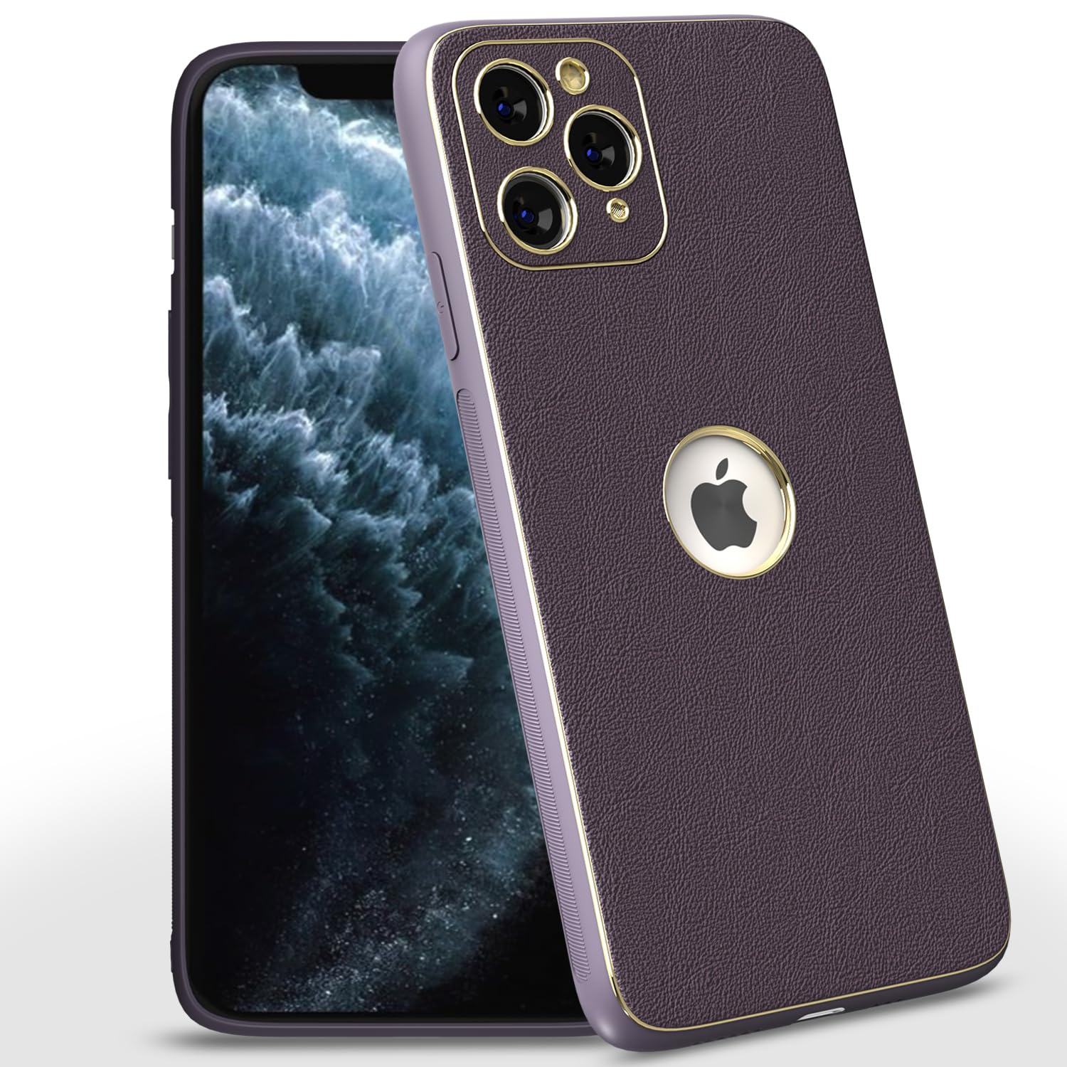 Pikkme iPhone 11 Pro Chrome purple mobile cover